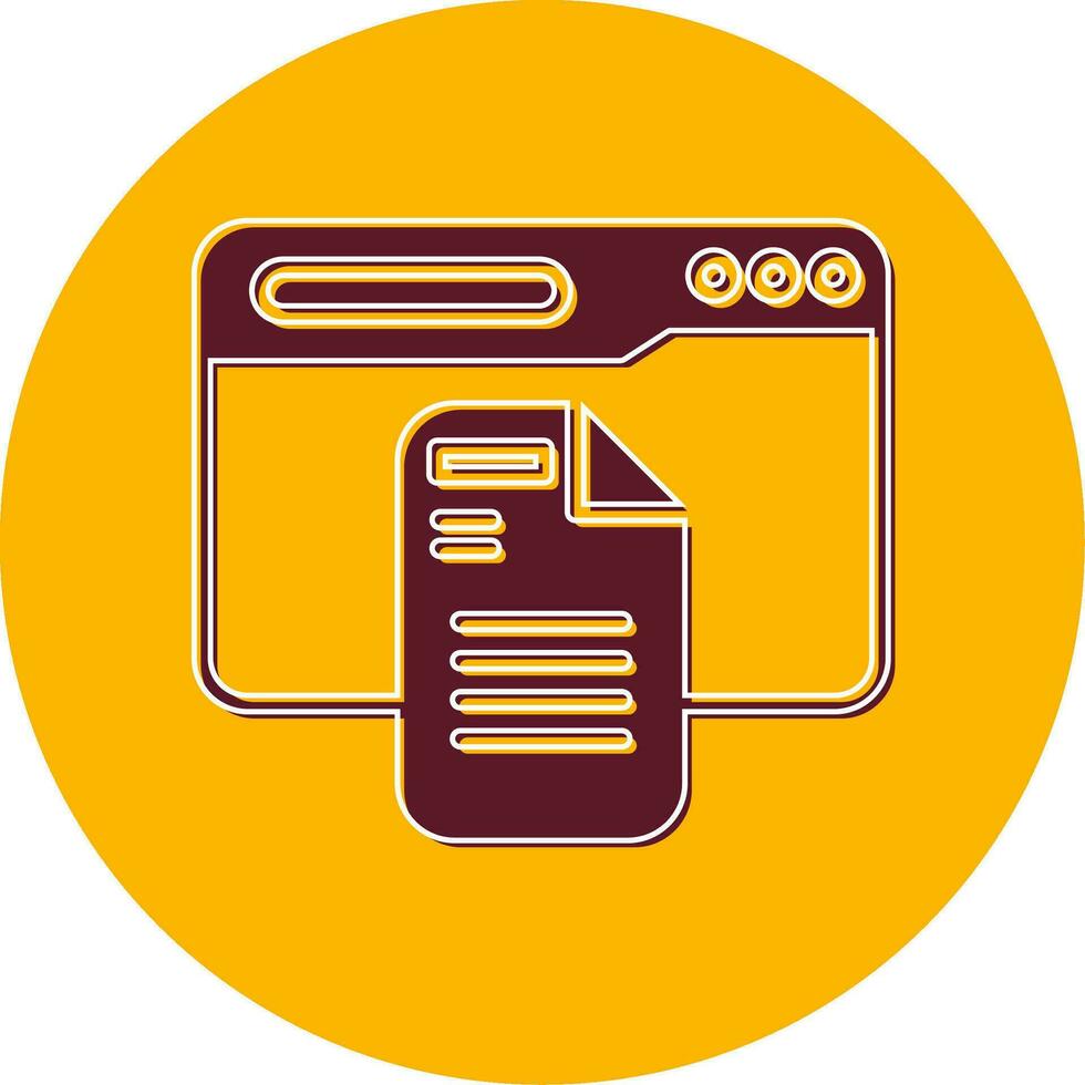 Document Vector Icon