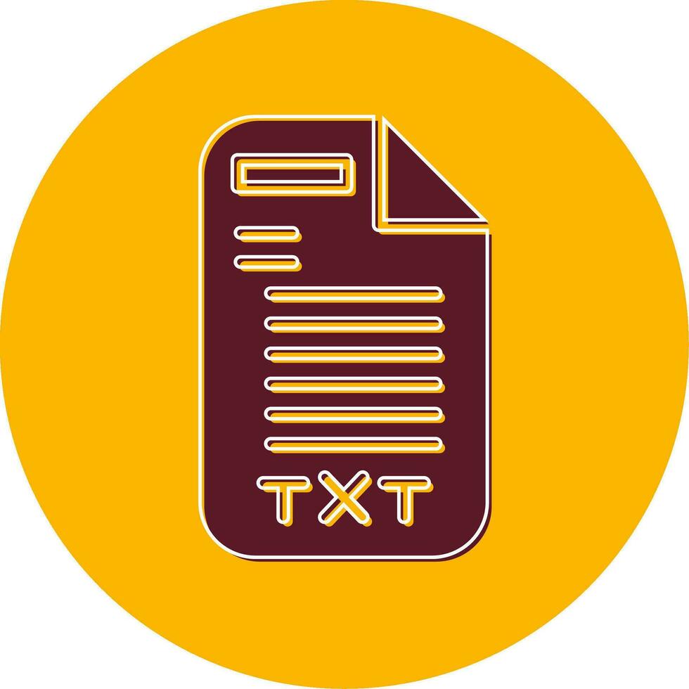 Text File Vector Icon