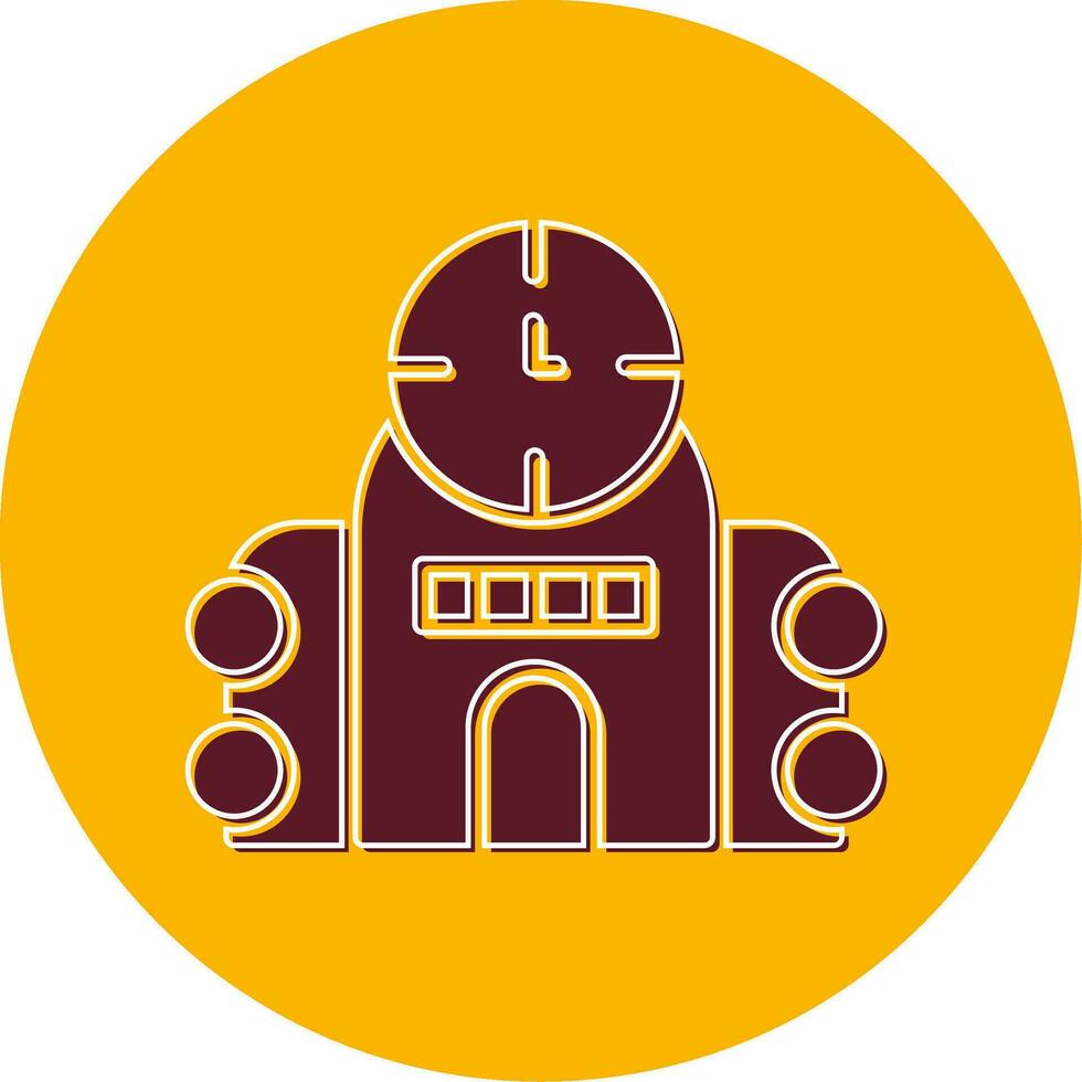 Time Machine Vector Icon