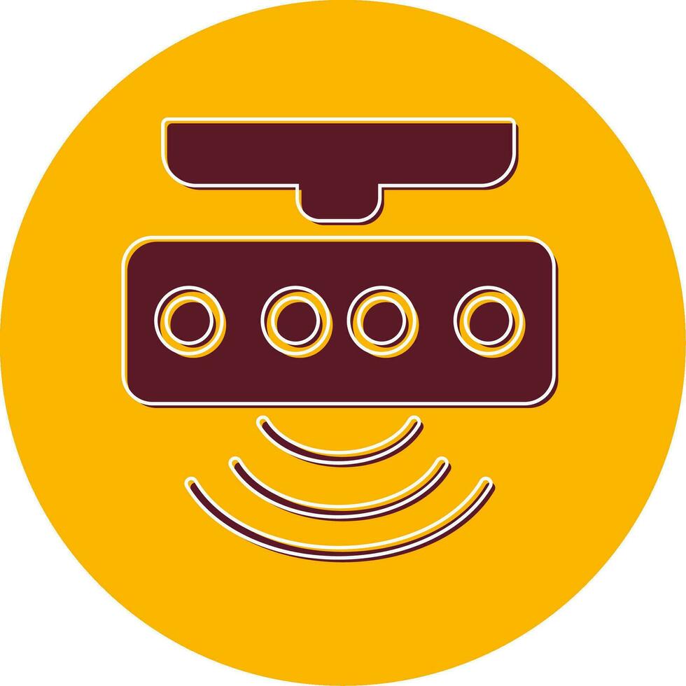 Motion Sensor Vector Icon