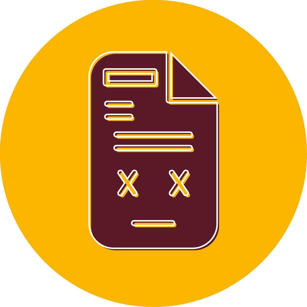 Document Vector Icon