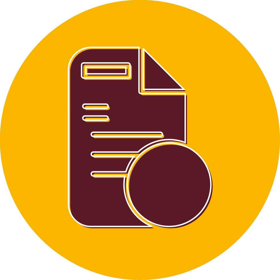 Document Vector Icon