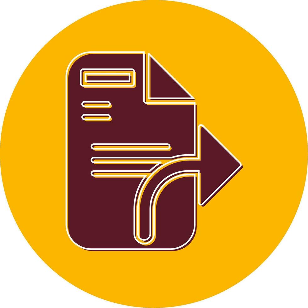 Send File Vector Icon