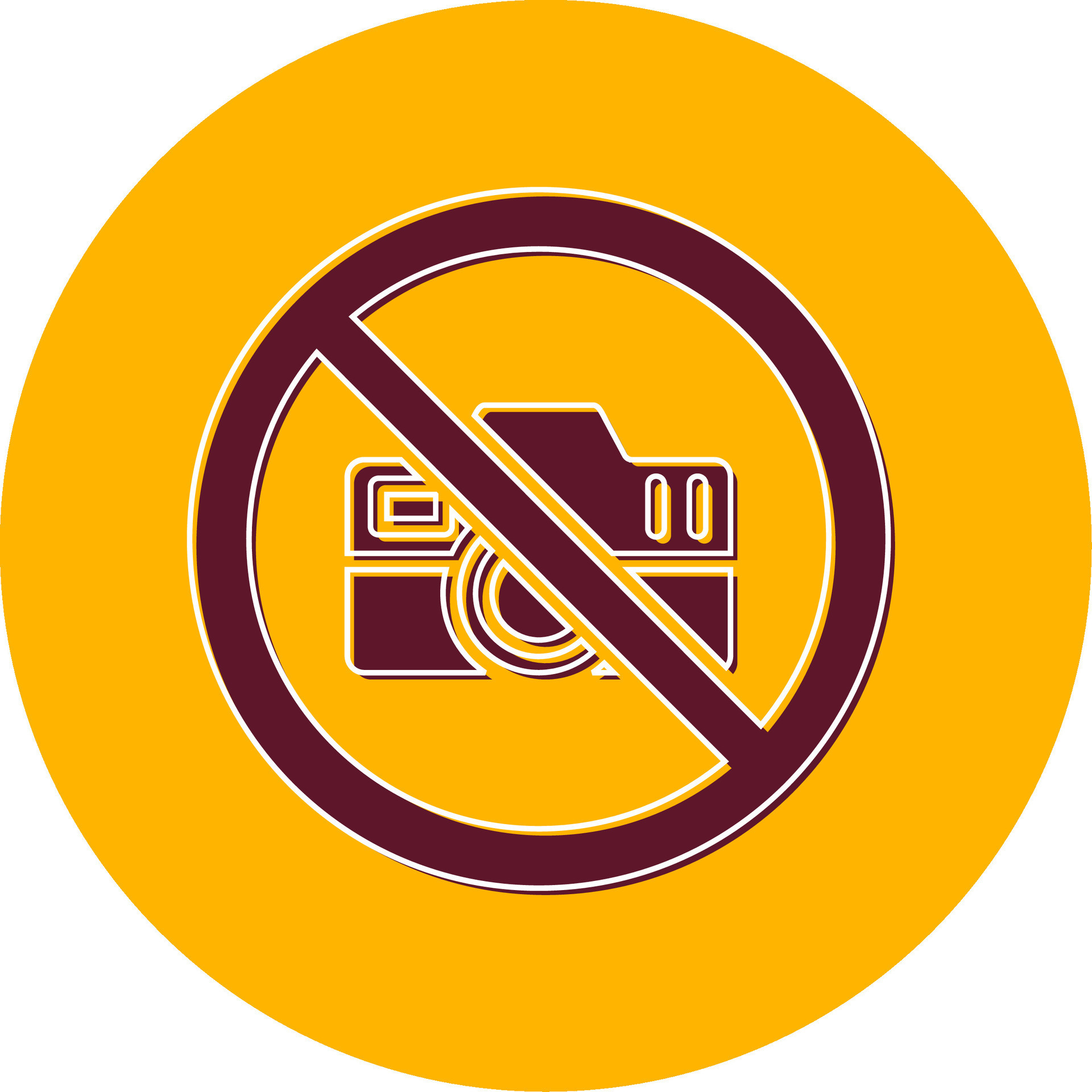 No Camera Vector Icon 32741665 Vector Art at Vecteezy