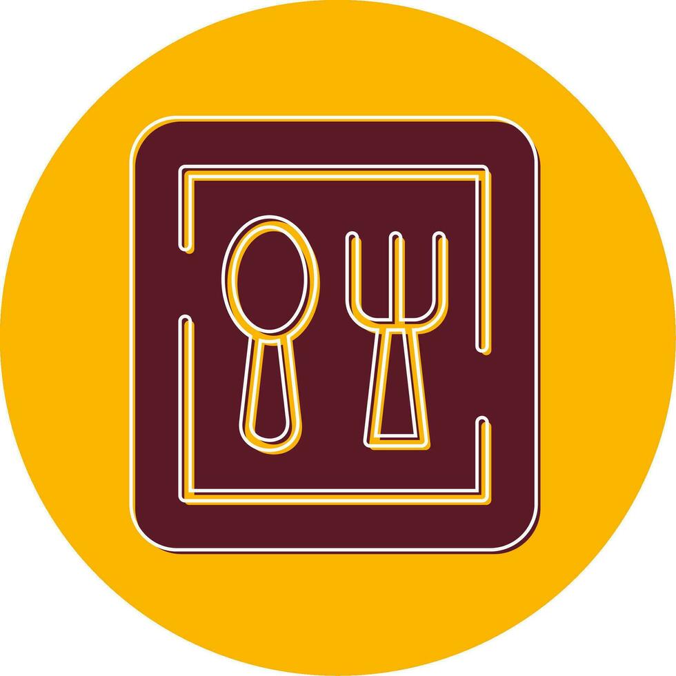 Restaurant Sign Vector Icon