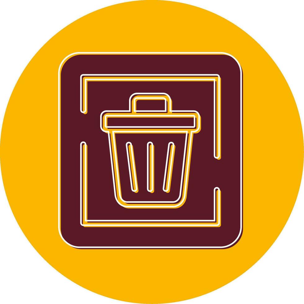 Trash Sign Vector Icon