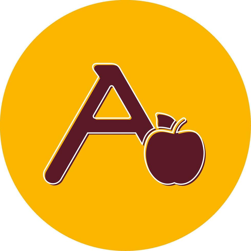 Capital A Vector Icon