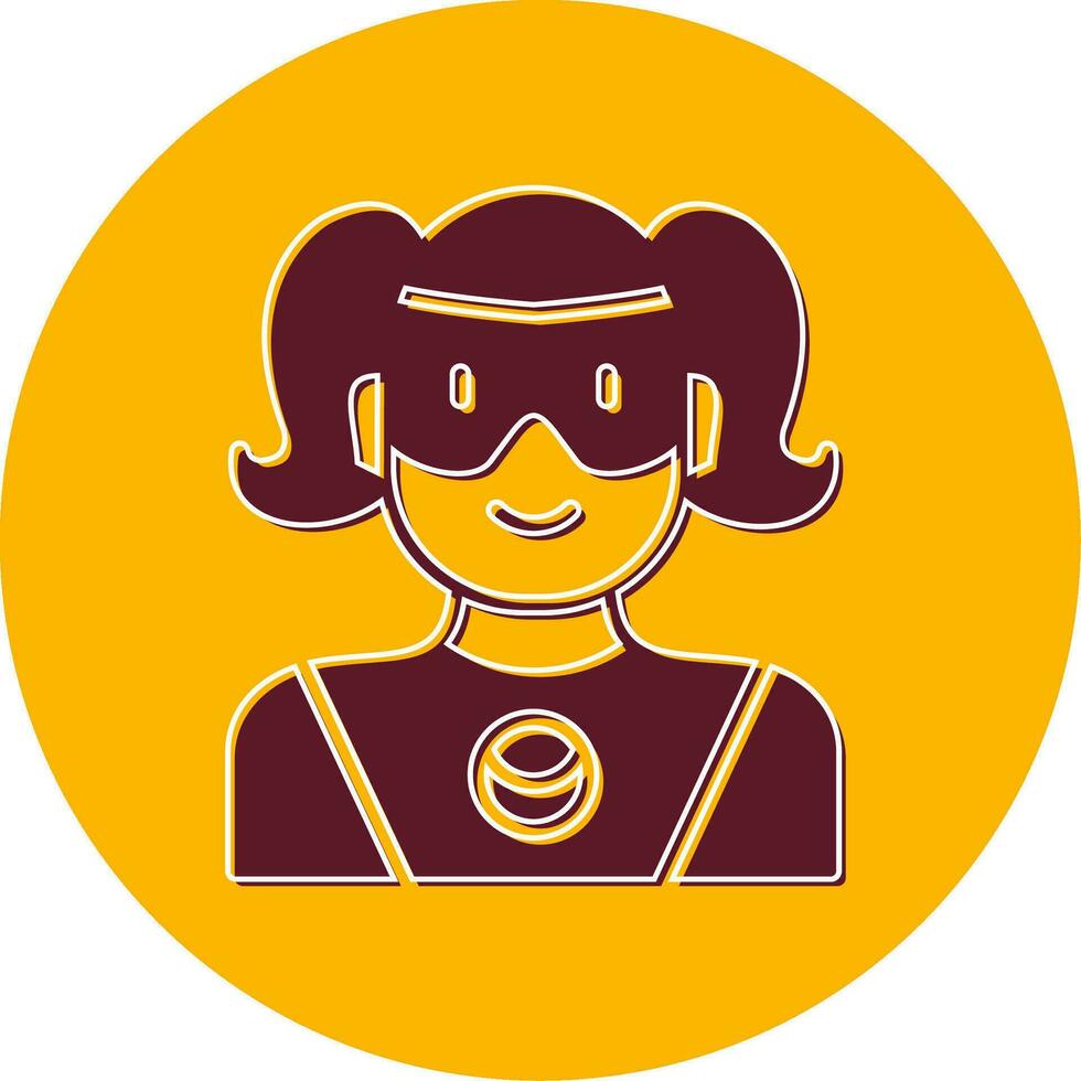 Superhero Vector Icon