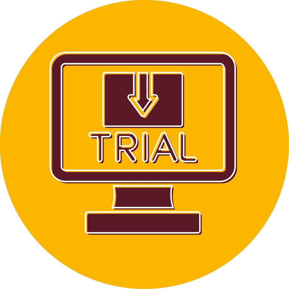 free trial Vector Icon