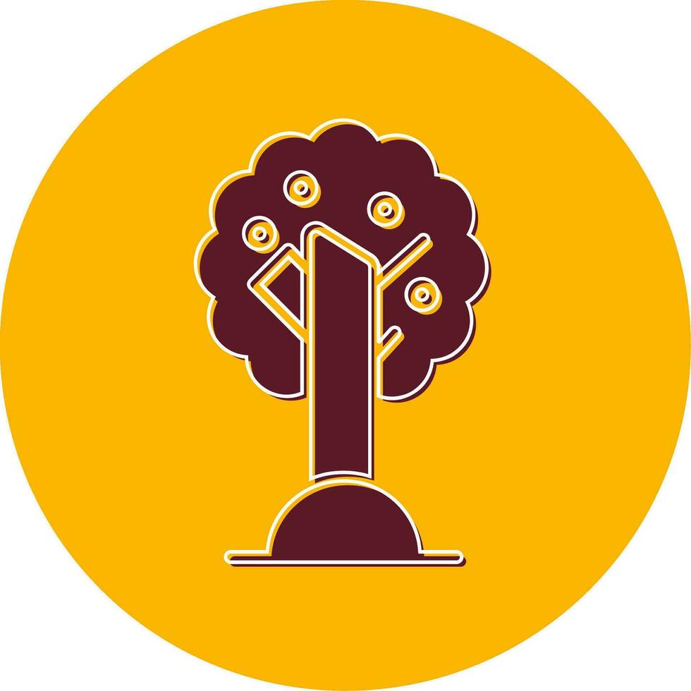 Olive Tree Vector Icon