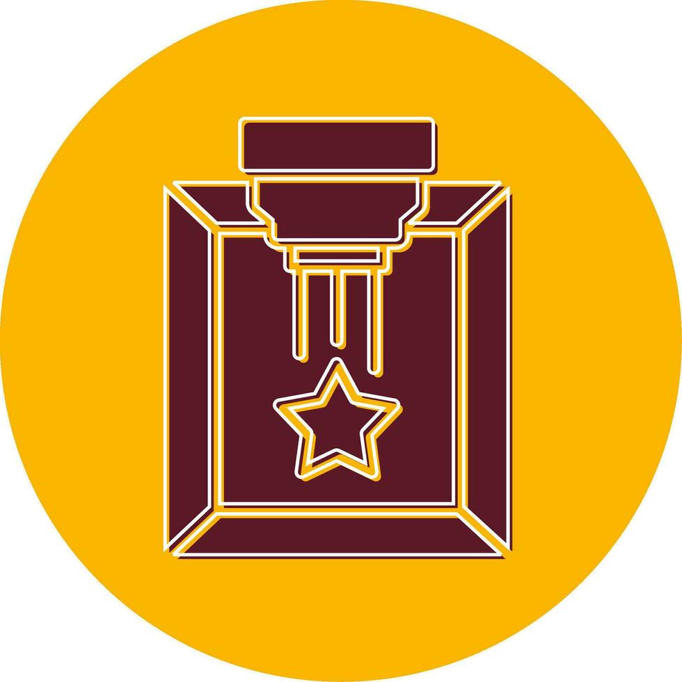 Screen Printer Vector Icon