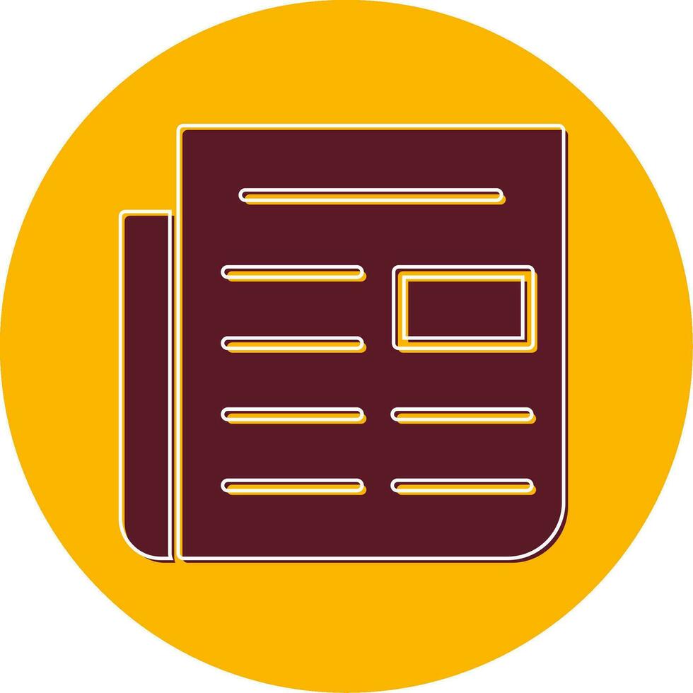 Newspaper Vector Icon