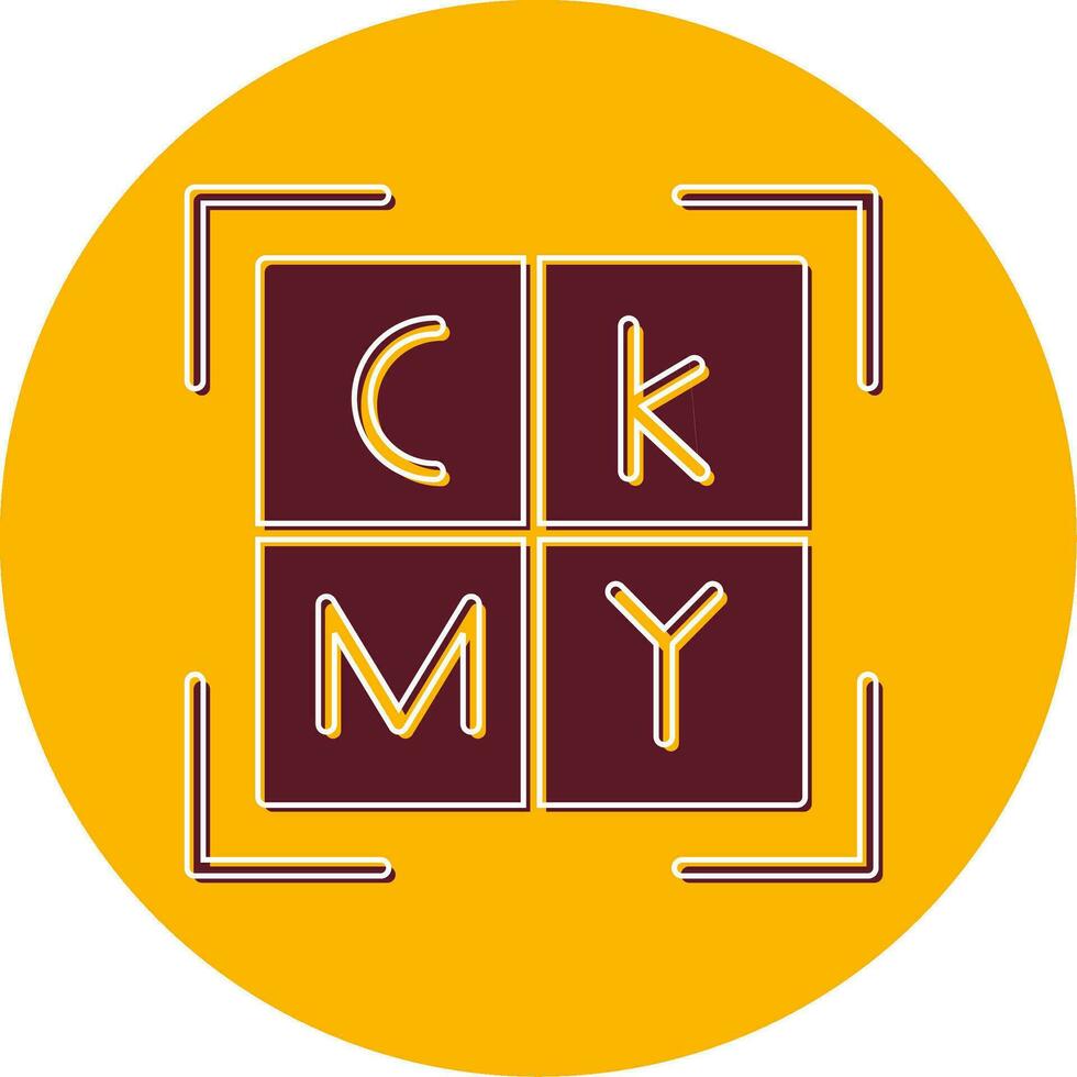 Cmyk Vector Icon