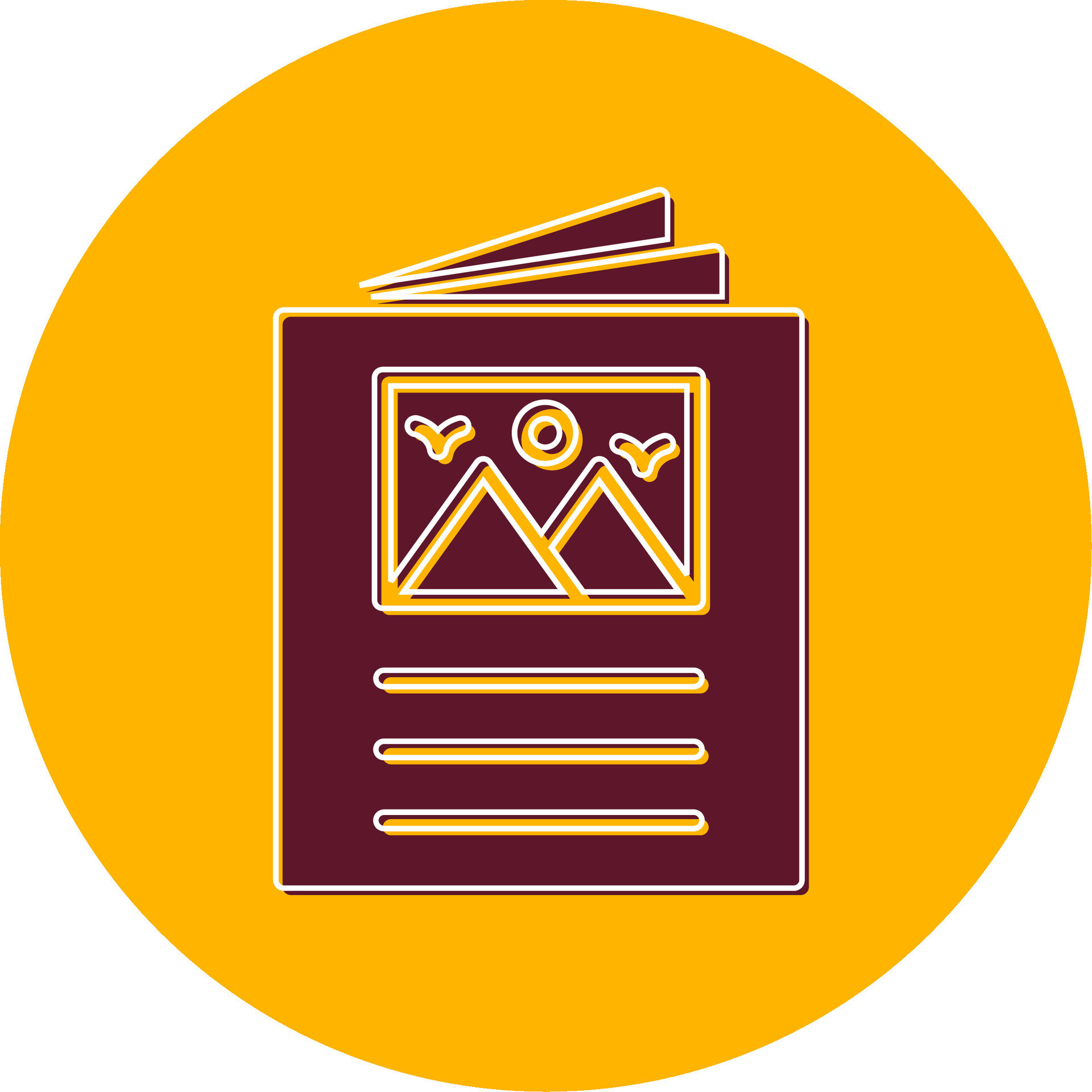 Brochure Vector Icon 32742048 Vector Art at Vecteezy Brochure Vector Icon 32742048 Vector Art at Vecteezy