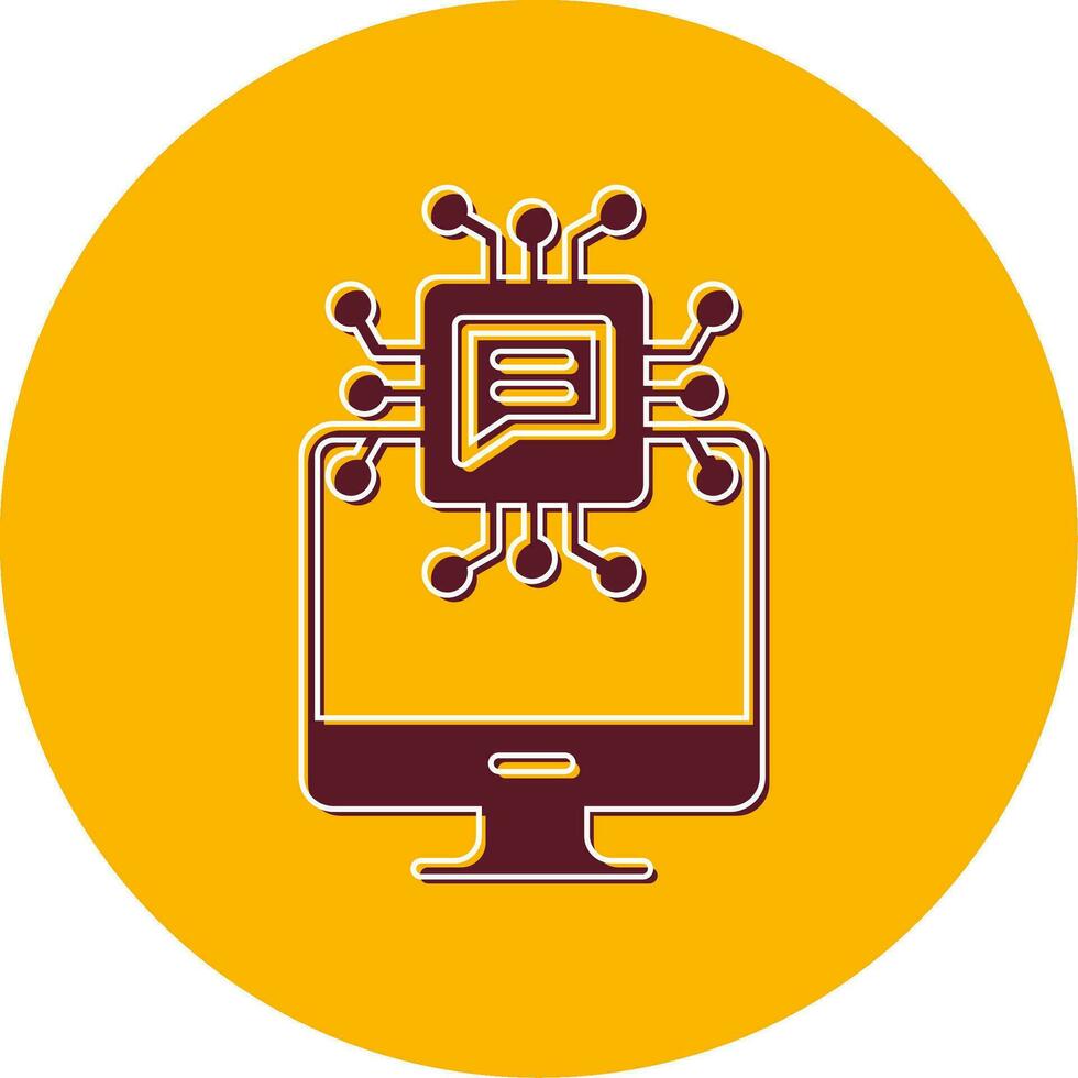 Artificial Intelligence Vector Icon