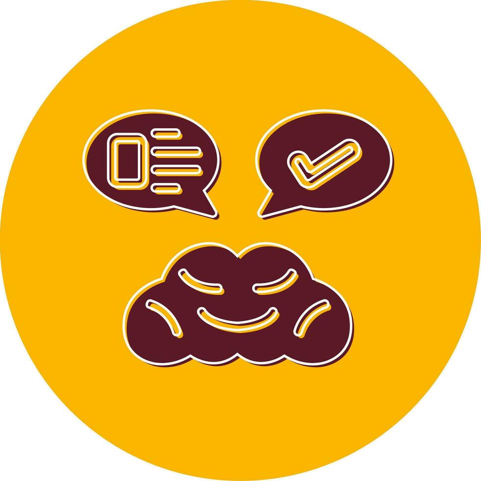 Thinking Vector Icon