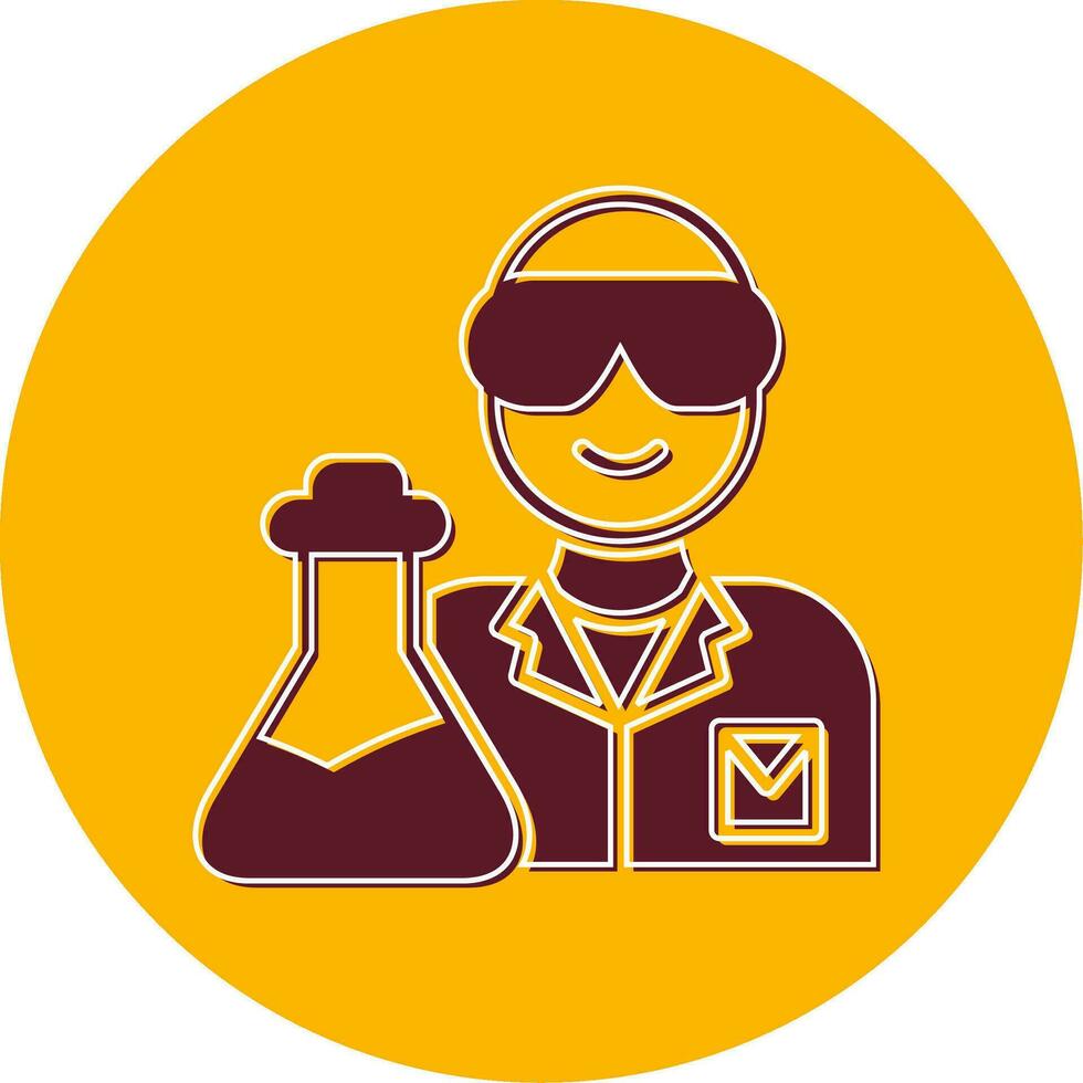 Scientist Vector Icon
