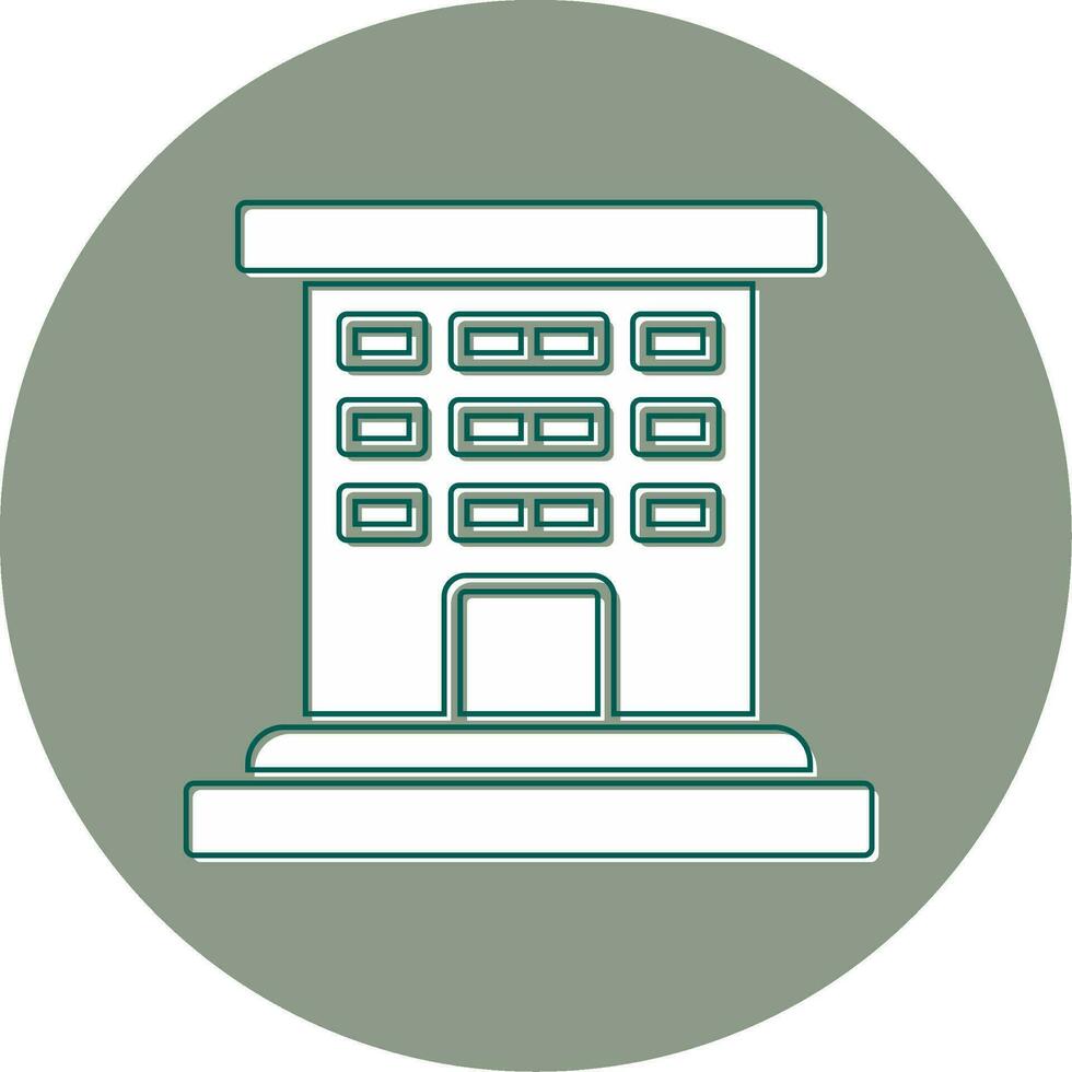 icono de vector de edificio