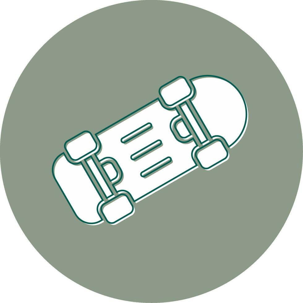 Skateboard Vector Icon