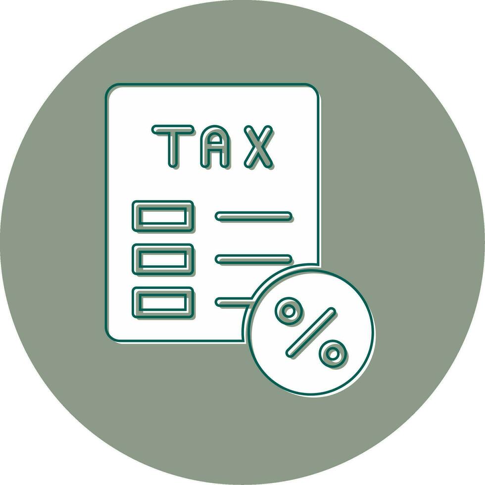 Tax Vector Icon