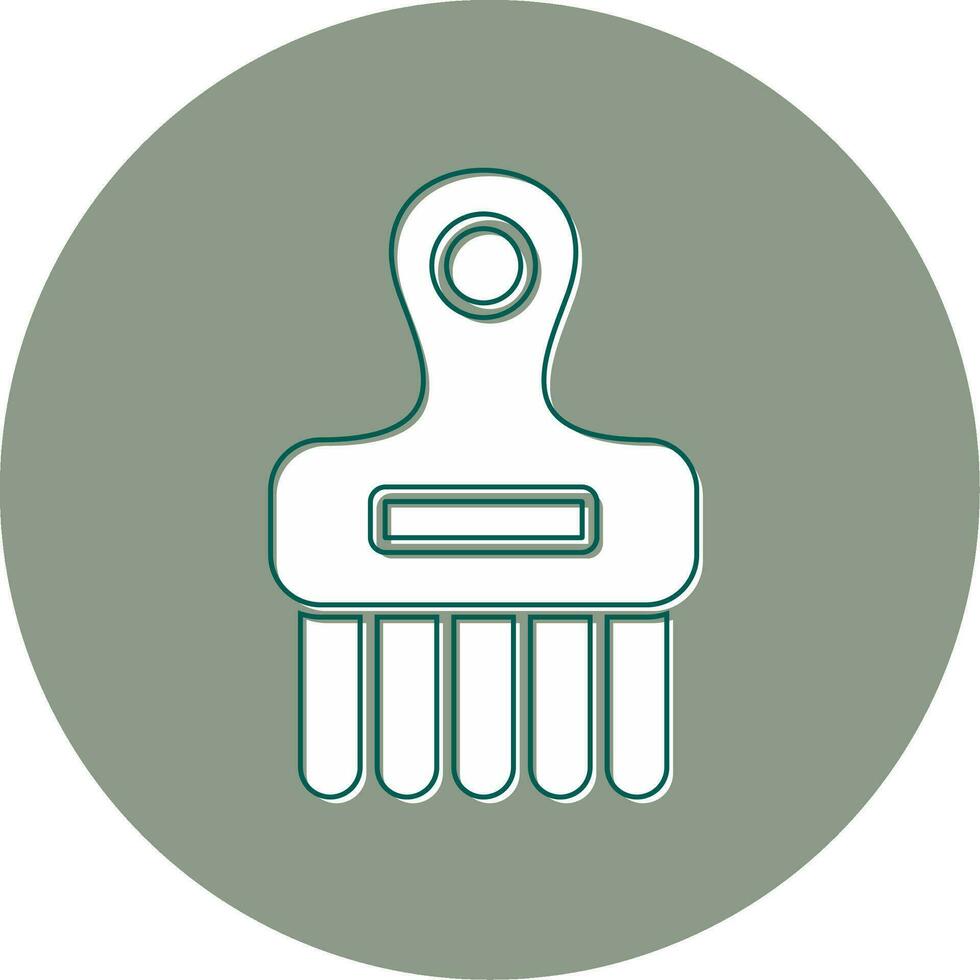 Afro Comb Vector Icon