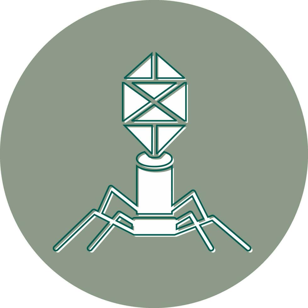 bacteriophage Vector Icon