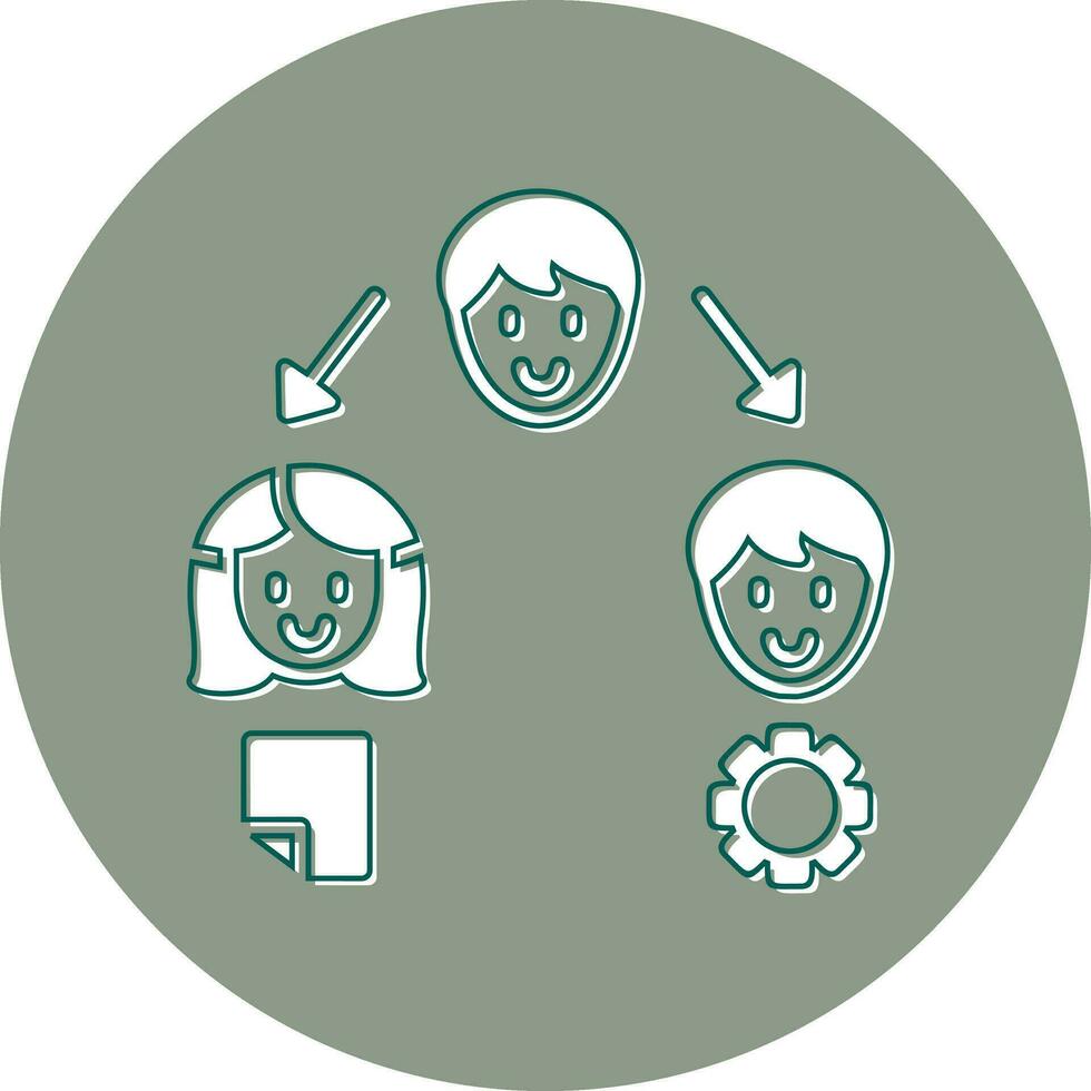 Distribution Vector Icon