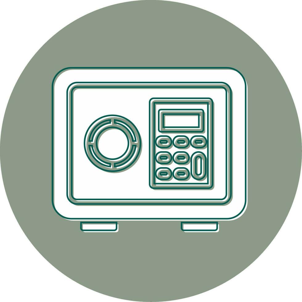 Safe Box Vector Icon