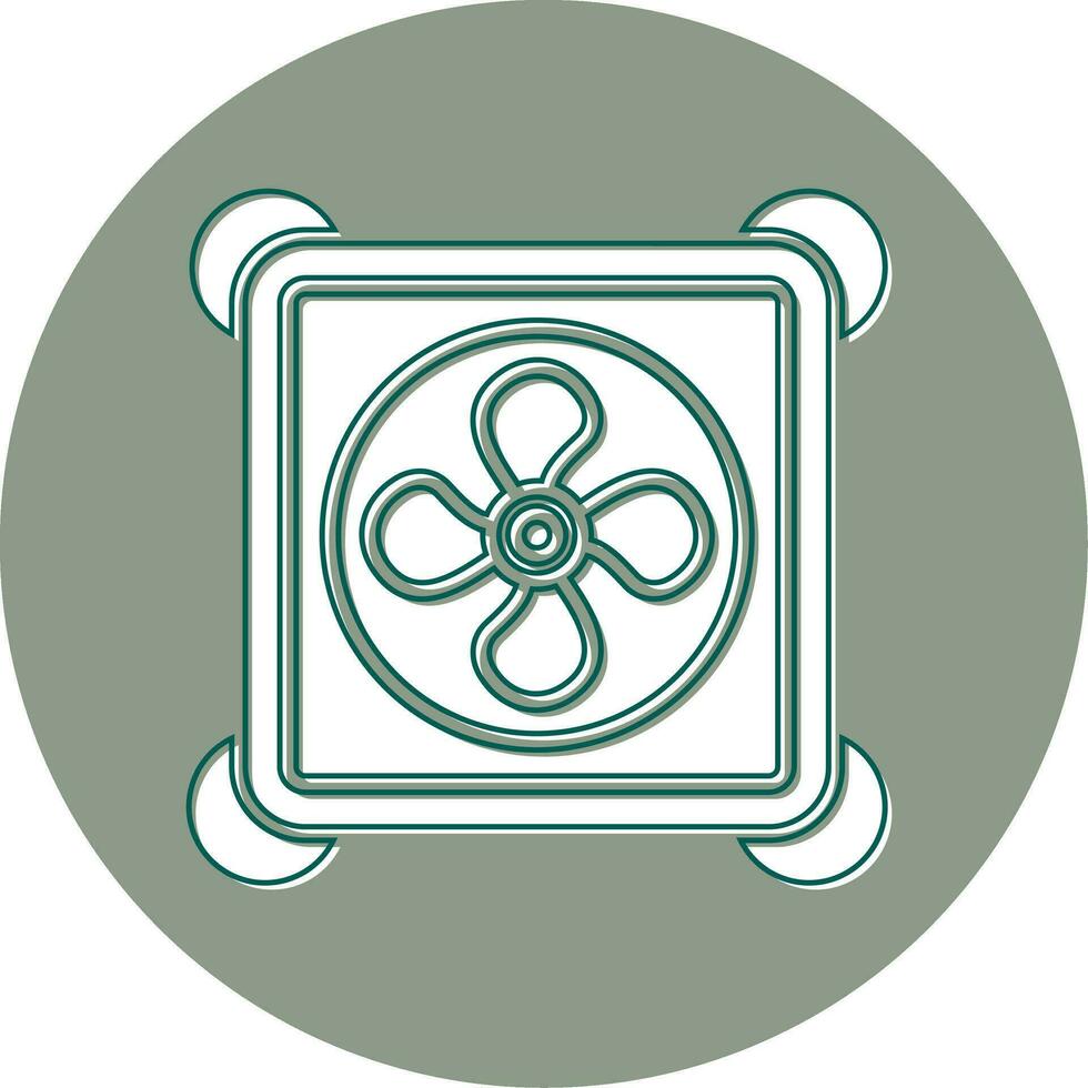 icono de vector de ventilador