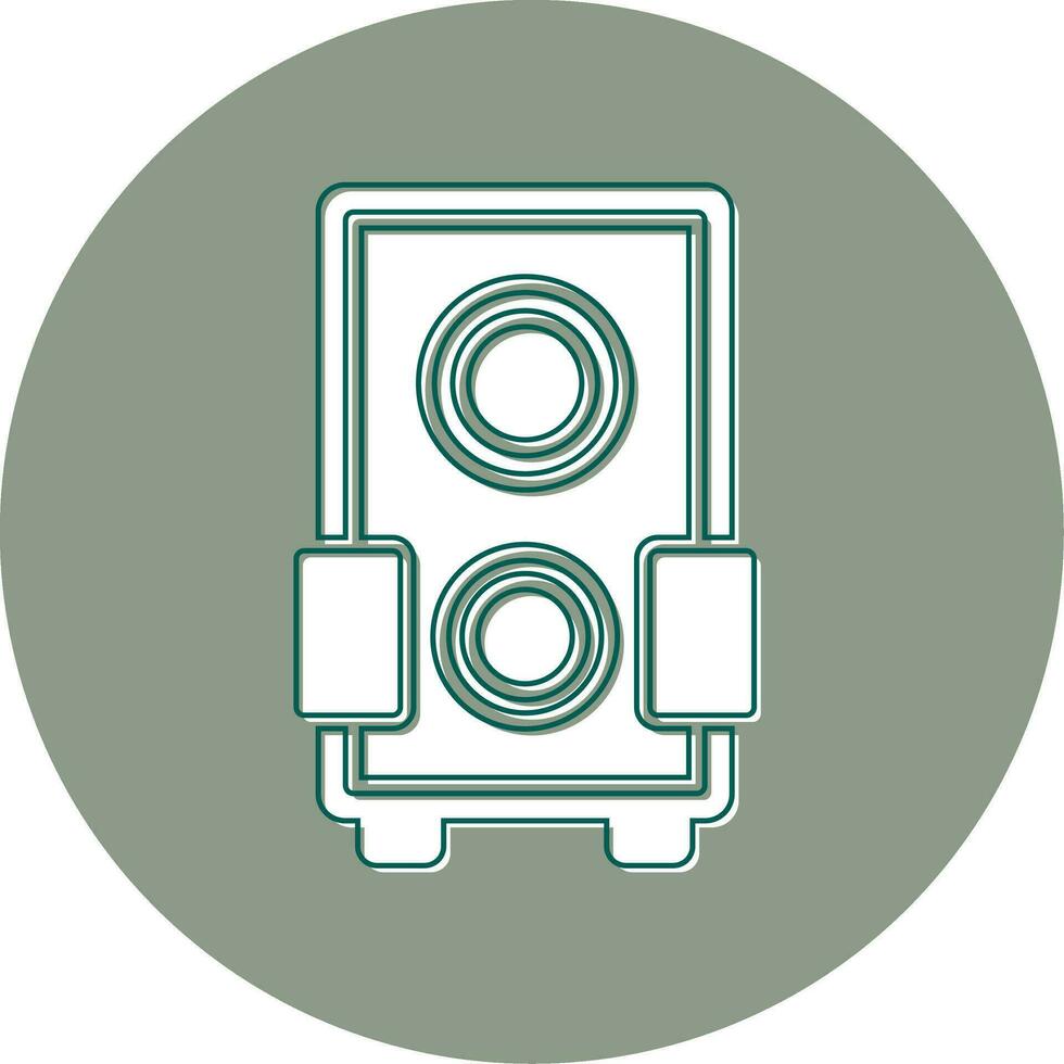 Subwoofer Vector Icon