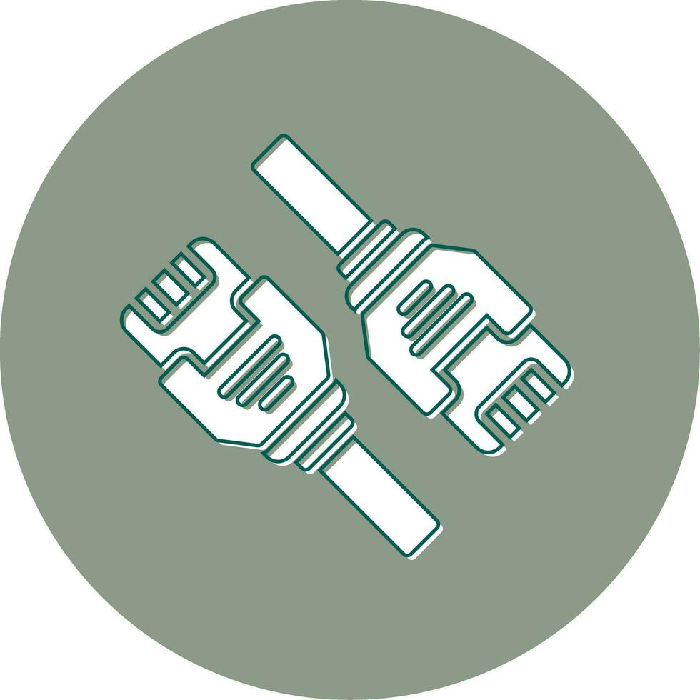 Network Cable Vector Icon
