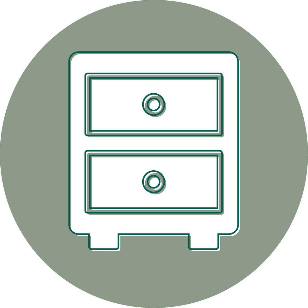 icono de vector de archivador