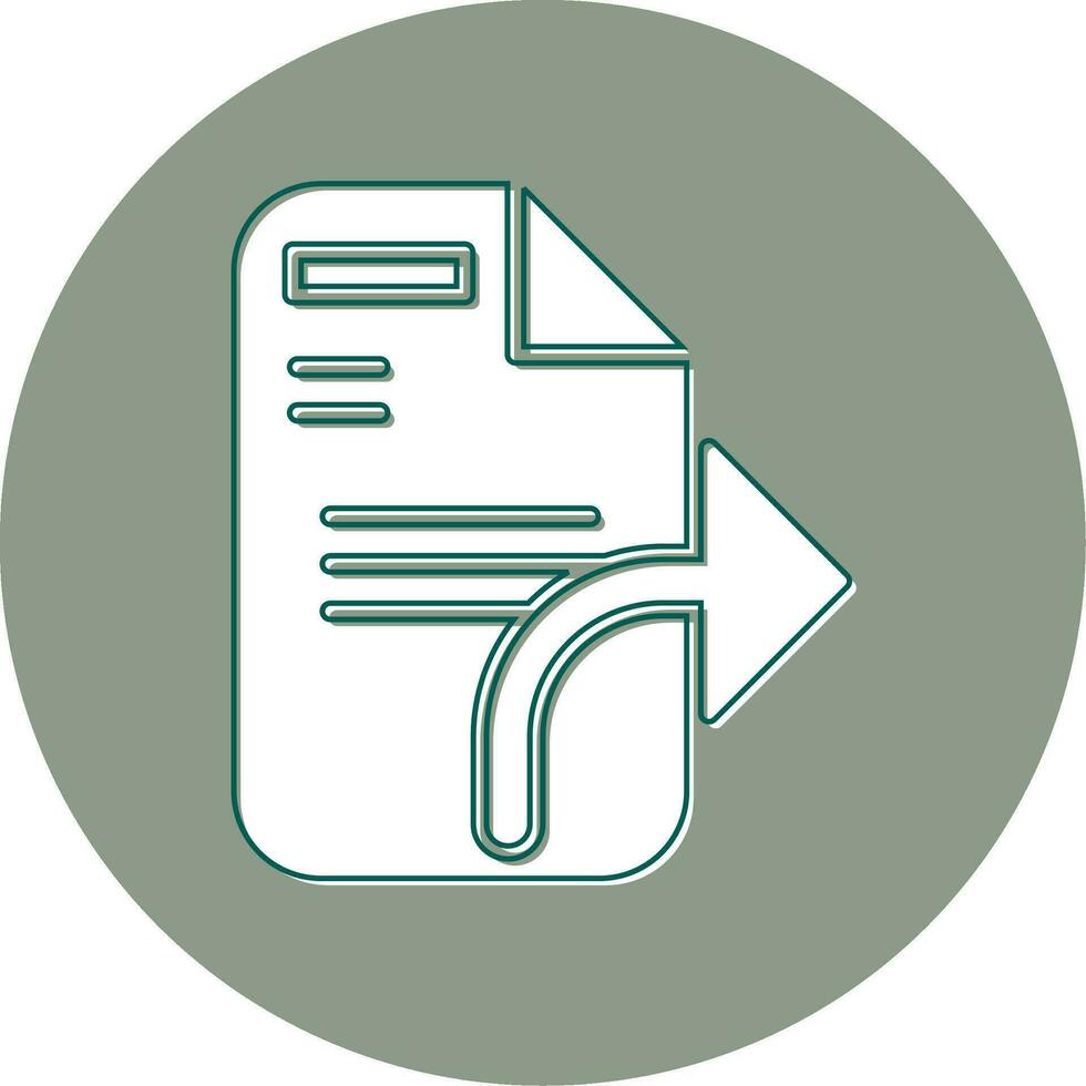 Send File Vector Icon