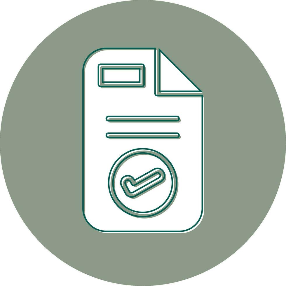 Document Vector Icon