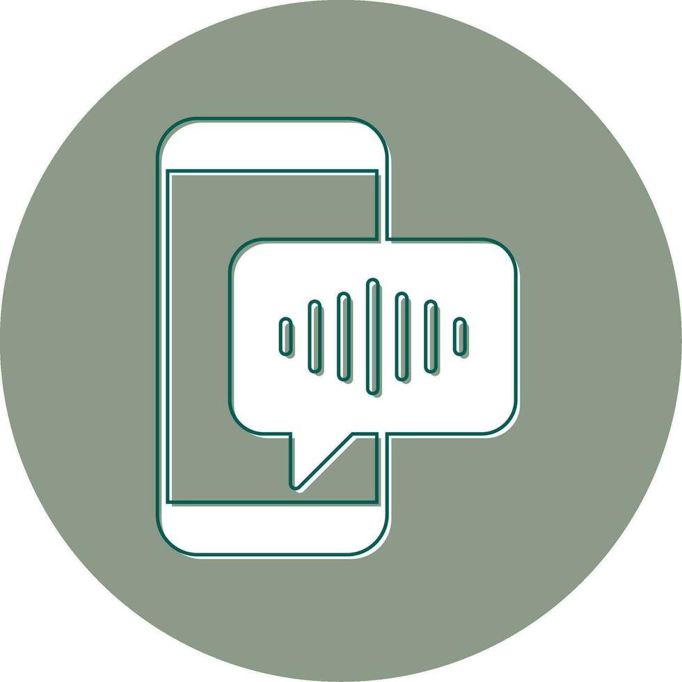 Voice Assistant Vector Icon