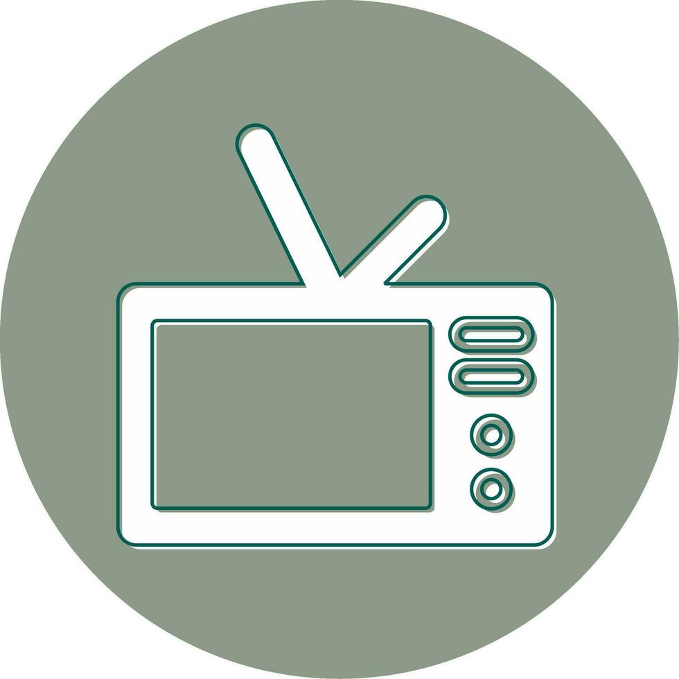 icono de vector de television