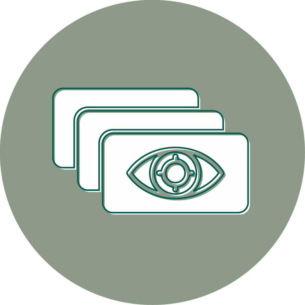 Depth Perception Vector Icon