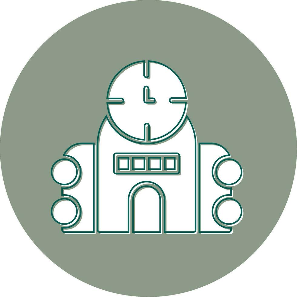 Time Machine Vector Icon