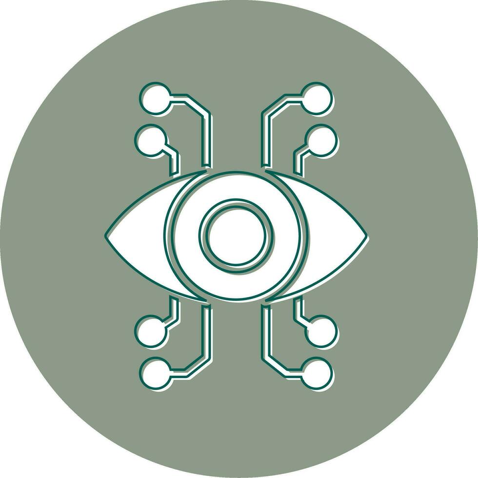 Bionic Eye Vector Icon