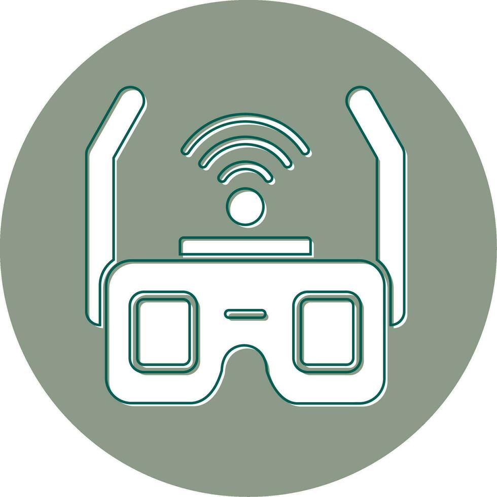 Smart Glasses Vector Icon