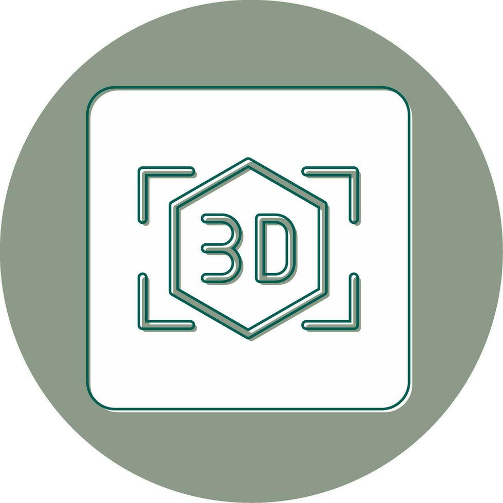 icono de vector 3d