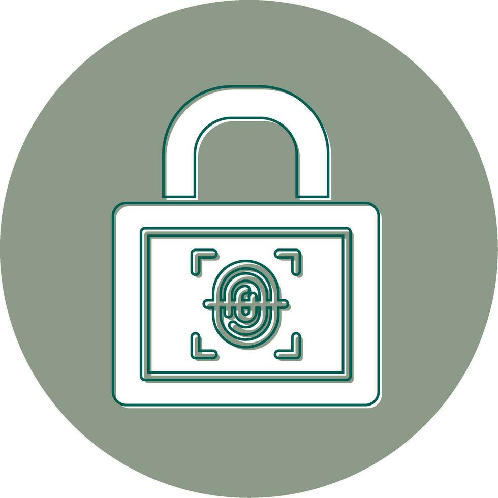 Fingerprint Vector Icon