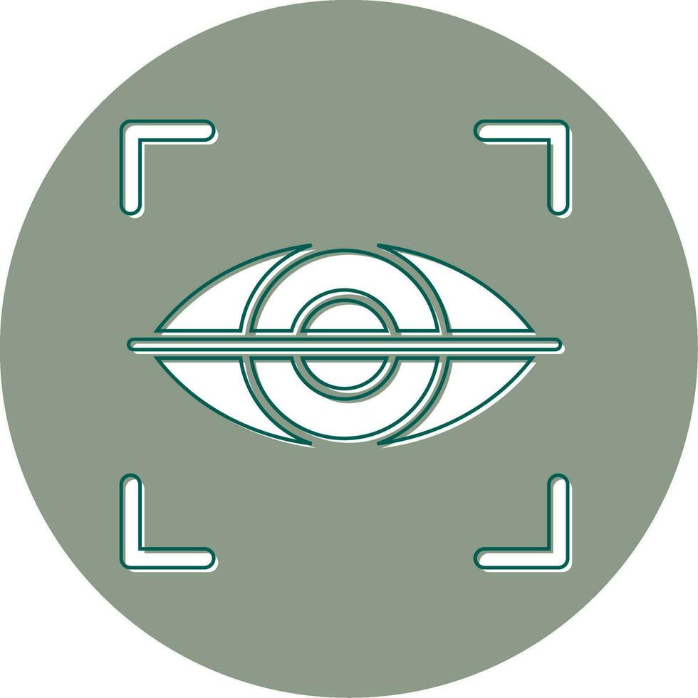 Eye Scan Vector Icon