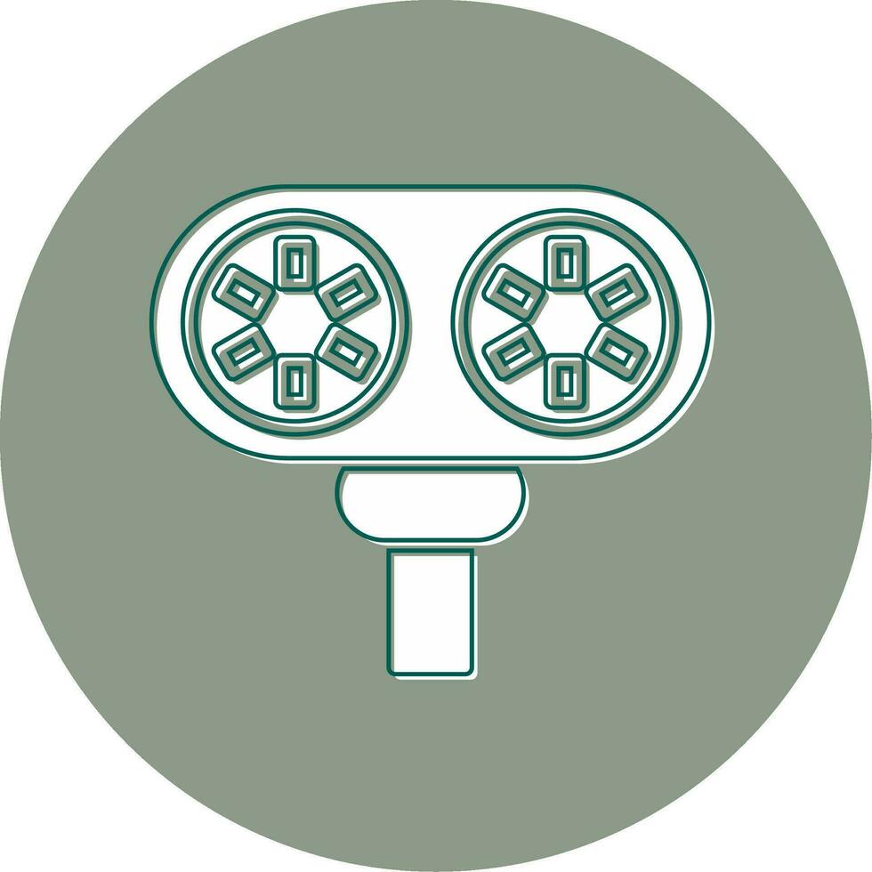 Stereoscope Vector Icon