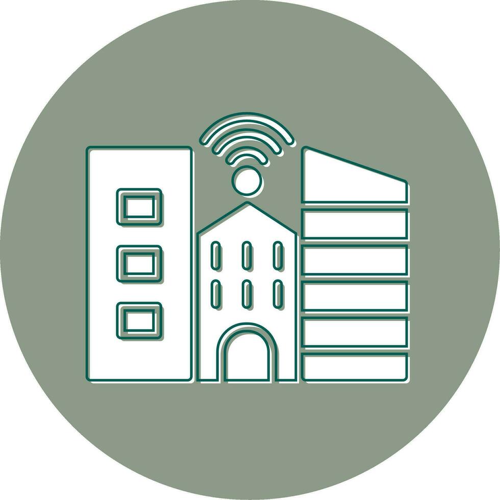 Smart City Vector Icon