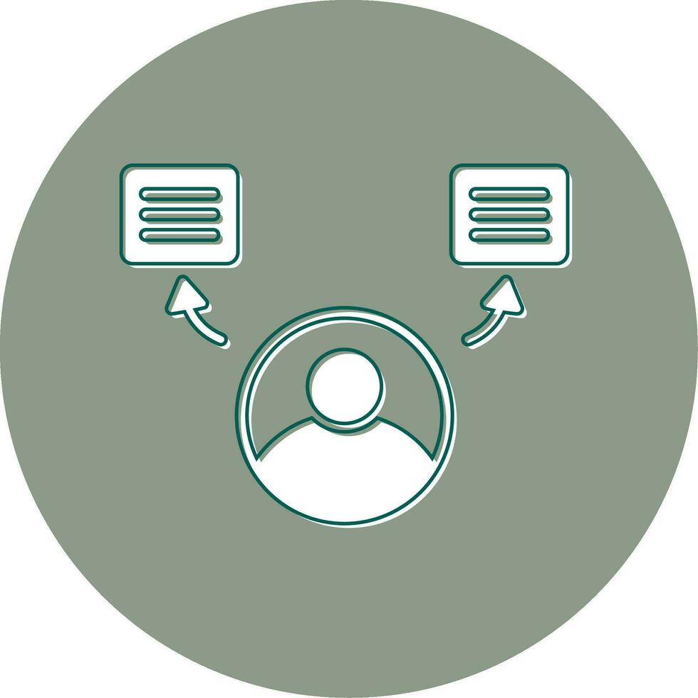 Natural Language Processing Vector Icon