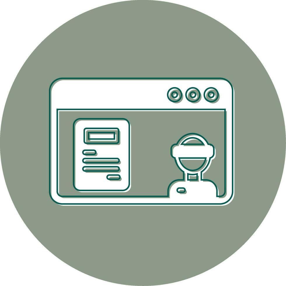 Chat Bot Vector Icon