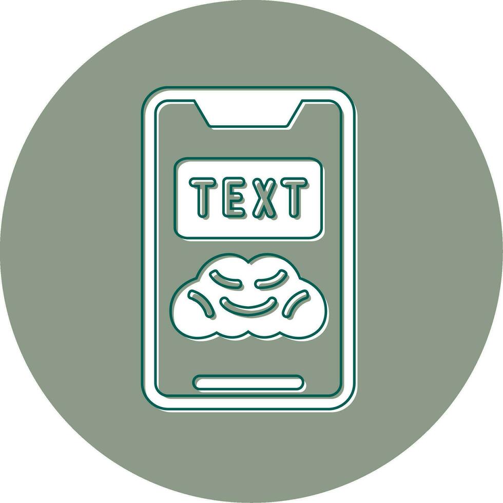 Text Vector Icon