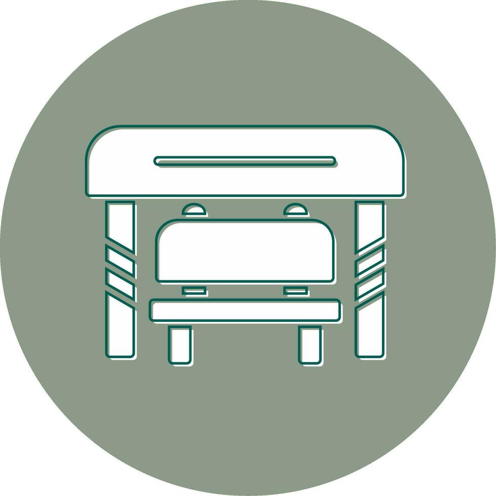 Bus Stop Vector Icon