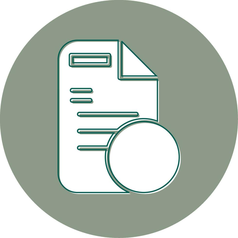 Document Vector Icon